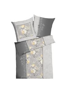 Постельное белье Tabea графитового цвета kaeppel, 135 x 200 + 80 x 80 см