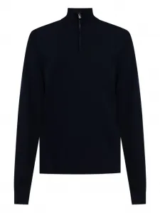 Свитер с воротником на молнии Sease, синий