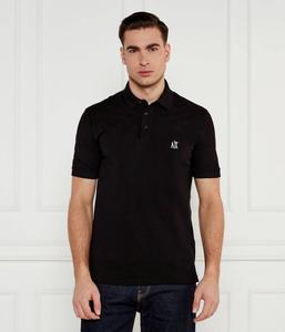 Рубашка поло Regular fit Armani Exchange, черный