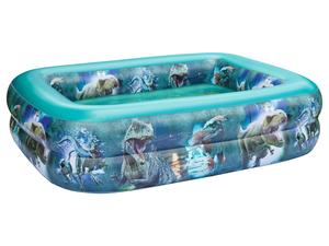 Семейный бассейн "Мир Юрского периода", 2 кольца, 200 х 150 х 50 см
