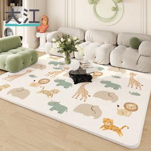 Dajiang Ковер 160х230 см для гостиной/спальни в стиле prairie party, сенсорный, для сидения и сна