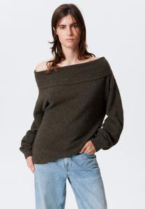 Кардиган Weekday Cardigan, Dark Brown