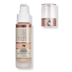 Тональный крем IRL Filter Longwear Foundation Revolution Beauty, F4 (light skin tones with a pink undertone)