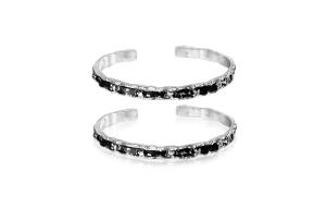 Унисекс браслет из сплава Cuz Strange Intention, черный