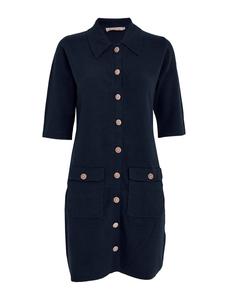 Peppercorn Вязаное платье 'Kaylee' в синем цвете