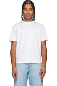 Lanvin Белая футболка с логотипом Bouclet