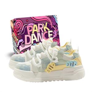 PARK DANCE Женские низкие скейтерские кеды Misty Blue, цвет Misty Blue (Box)