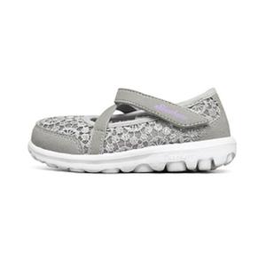 Детская повседневная обувь для дошкольников, кроссовки, кроссовки Skechers Kids, серый/сиреневый