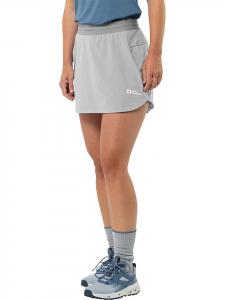 Jack Wolfskin Шорты-юбка «Prelight Chill» серого цвета