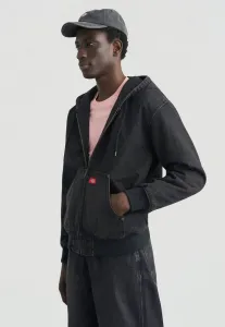 Джинсовая куртка hilham с подкладкой и капюшоном Dickies, Black Denim