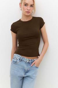 No Matter What Футболка в коричневом цвете