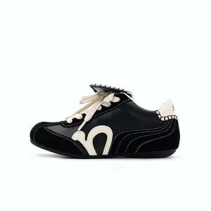 Сбалансированные, легкие и дышащие низкие кеды German Army женские HEIPA, черный