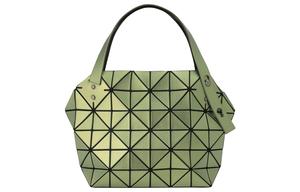 Бостонская сумка из поливинилхлорида, повседневная женская сумка через плечо цвета хаки ISSEY MIYAKE