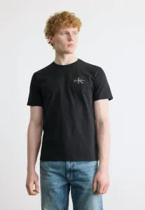 Классическая микро-моно базовая футболка Calvin Klein Jeans, Black