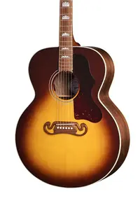 Gibson SJ-200 Studio, ореховый глянец, верх из ореха, ореховый распыл с чехлом