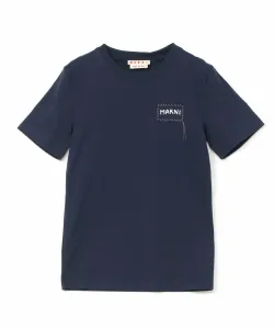 Футболка с нашивкой с логотипом MARNI