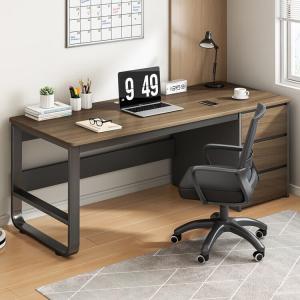 Комплект стол и стул 140 см, темный орех