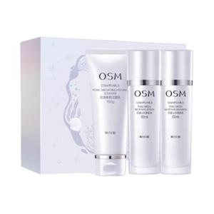 Zhenyuan Qinyan Box набор для ухода за кожей увлажняющий очищающий гель 100мл + тоник 60мл + лосьон 60мл OSM