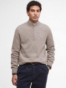 Толстовка Tainsbury с молнией до половины из шерсти Barbour, Stone