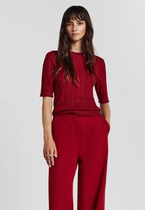 Футболка Calliope TRECCE, Rosso Scuro/Dark Red