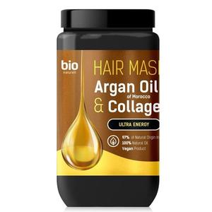 Маска для волос с марокканским аргановым маслом и коллагеном, 946 мл Bio Naturell