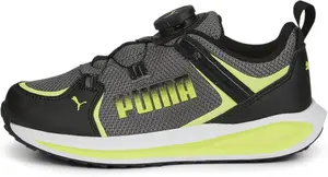 Кроссовки PUMA Unisex-Child Twitch Runner Disc, серый