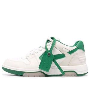 Кроссовки out of office low-top sneaker 'green white' Off-White, зеленый