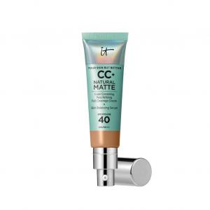 CC-крем your skin but better cc+ natural matte spf 40 It Cosmetics, tan, объем 32 мл
