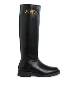 Сапоги Kiang Metal Chain Link Detail Calf London Rag, черный