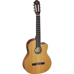 Акустическая гитара Ortega Guitars RCE131 Family Series Pro A/E Nylon String Guitar w/ Gig Bag & Video Link