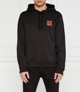 Толстовка HUGO Dimonihood Regular Fit, черный