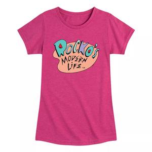 Футболка с логотипом Rocko's Modern Life для девочек 7–16 лет Licensed Character
