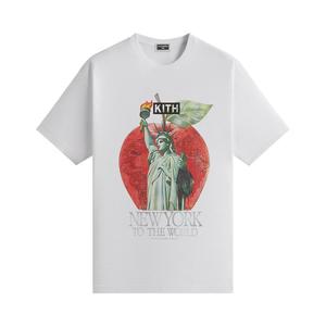 Футболка Kith NY to the World Liberty Apple Vintage Tee, белый