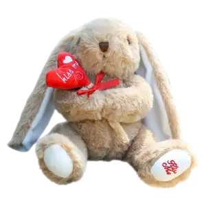 Плюшевая игрушка Taiji Rabbit Cute Rabbit, высота 22 см, длина 22 см JIUFEN