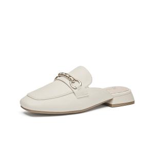 Мюли женские с закрытым носком женские Gemeiq, хаки