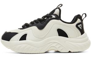 PEAK Повседневные туфли женские низкие, парусиновые, белые/черные