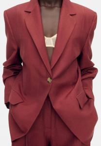 Короткое пальто SCALA Mango, бургундия