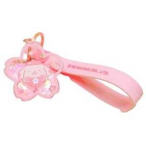 Sanrio Подвеска Hello Kitty My Melody для женщин, Pompompurin--Cherry Blossom Seasonal Oil Pendant