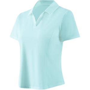 361° Футболка для йоги женская Blue Crew Neck Moderate