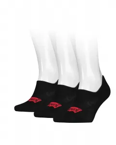 В наборе 3 пары базовых носков Levi's. Черные пики унисекс с логотипом «летучая мышь», черный