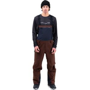 Брюки Jones Snowboards Shralpinist Stretch Recycled Bib Jones Snowboards, Coffee Brown