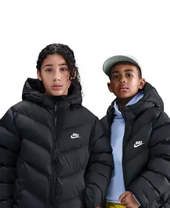 Куртка-пуховик All Day Play Therma-FIT для мальчиков и девочек Nike, серый