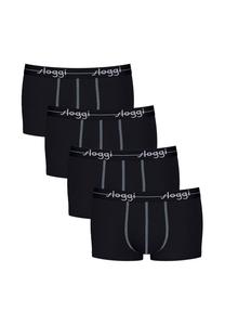 Хипстерские шорты/брюки, набор из 4 шт, старт Sloggi, черный