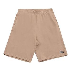 Шорты go-to sneaker patch french terry short 'beige' Converse, бежевый