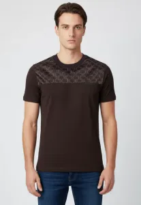 Футболка с принтом bekleidung Karl Lagerfeld, Black Brown