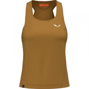 Shirt pedroc dry w hyb tankt Salewa, коричневый