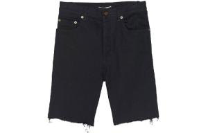 Шорты джинсовые Saint Laurent мужские, черный
