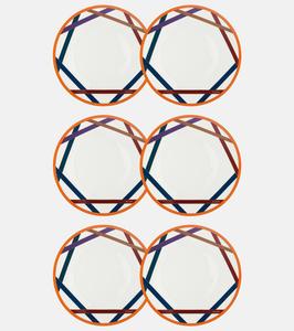 Набор тарелок обеденных nastri, 6 шт Missoni, Multicolored