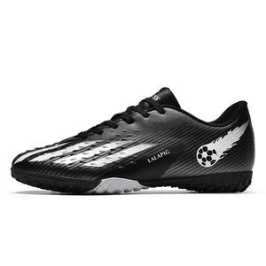 Футбольные бутсы детские, легкие, с низким верхом, с противоскользящим и износостойким эффектом амортизации LaLapig, черный