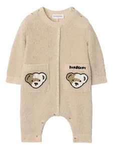 Комбинезон для новорожденного Thomas Bear BURBERRY KIDS, нейтральный